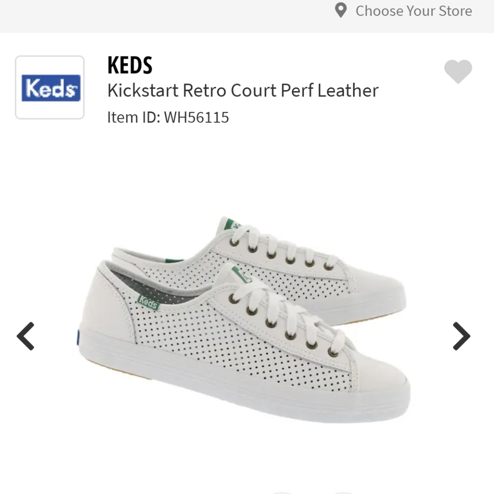 Keds white sneaker